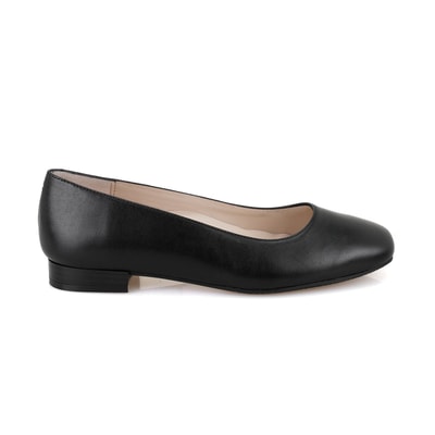 Kadın Siyah DesaComfort Deri Babet