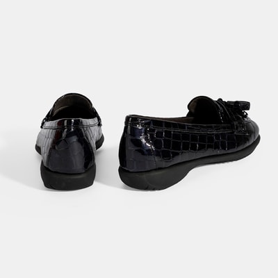 Kadın Siyah DesaComfort Rugan Günlük Ayakkabı