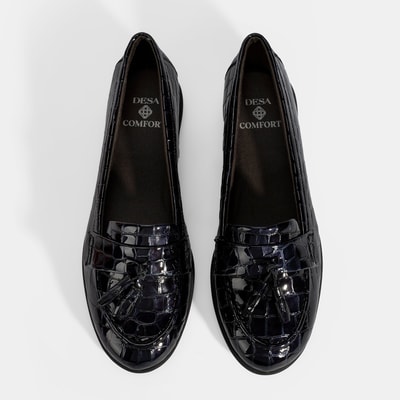 Kadın Siyah DesaComfort Rugan Günlük Ayakkabı