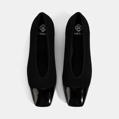 Kadın Siyah Kalın Topuklu Günlük Ayakkabı