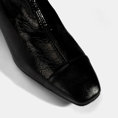 Kadın Siyah Kalın Topuklu Stretch Çizme