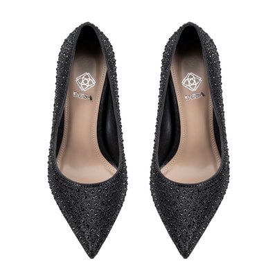 Kadın Siyah Klasik Topuklu Ayakkabı