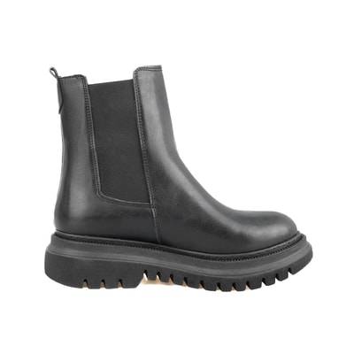 Kadın Siyah Lastikli Chelsea Bot