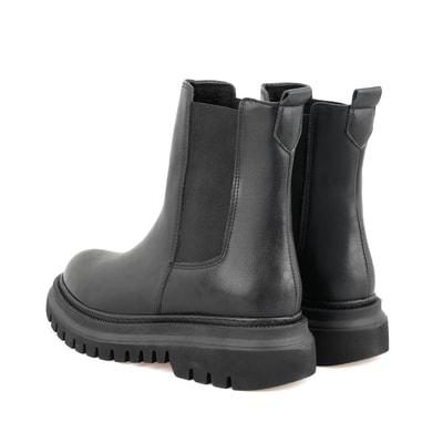 Kadın Siyah Lastikli Chelsea Bot