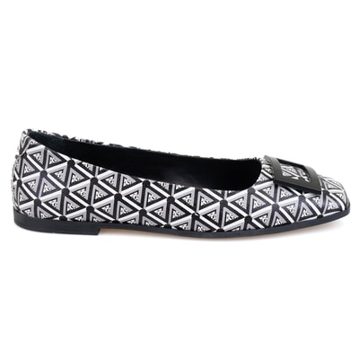 Kadın Siyah Monogram Babet