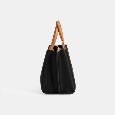 Kadın Siyah Omuz Askılı Mini El Çantası