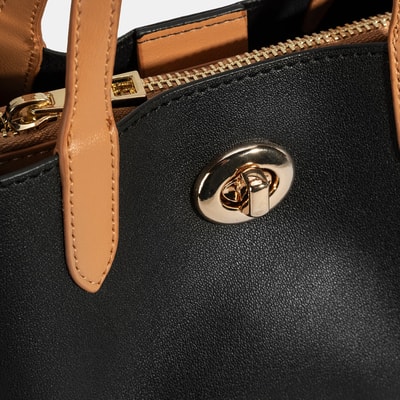 Kadın Siyah Omuz Askılı Mini El Çantası