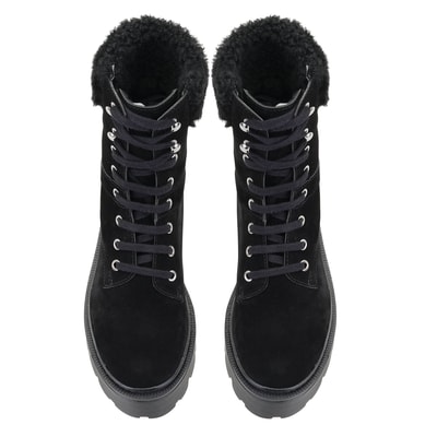 Kadın Siyah Süet Bot