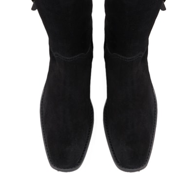 Kadın Siyah Süet Çizme
