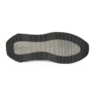 Kadın Siyah Süet Deri Spor Ayakkabı