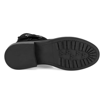 Kadın Siyah Toka Aksesuarlı Bot