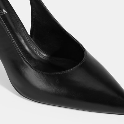 Kadın Siyah Topuklu Klasik Ayakkabı