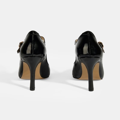 Kadın Siyah Topuklu Klasik Ayakkabı