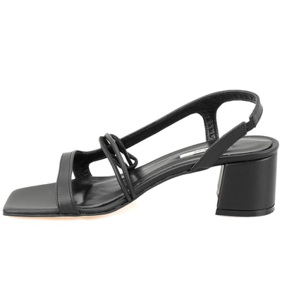 Kadın Siyah Topuklu Sandalet