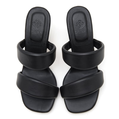 Kadın Siyah Topuklu Terlik