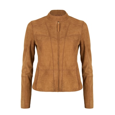 Kadın Taba Süet Ceket