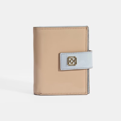 Kadın Ten / Mavi Deri Cüzdan