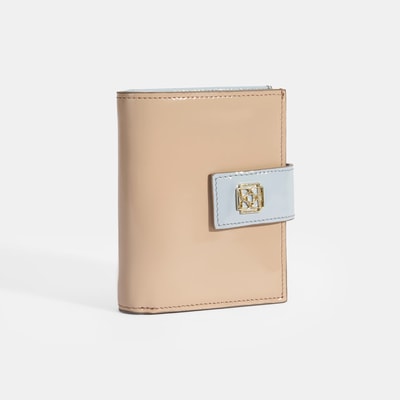 Kadın Ten / Mavi Deri Cüzdan