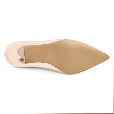 Kadın Ten Topuklu Deri Stiletto