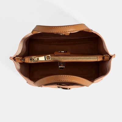 Kadın Turuncu Omuz Askılı Mini El Çantası