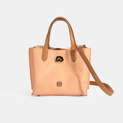 Kadın Turuncu Omuz Askılı Mini El Çantası