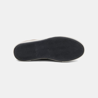 Kadın Vizon Bağcıklı Kalın Tabanlı Süet Deri Sneaker