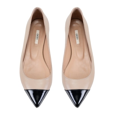 Kadın Vizon Deri Babet