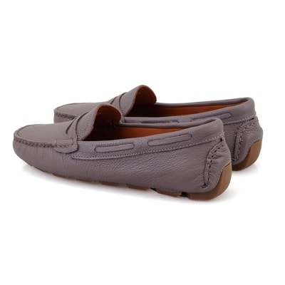 Kadın Vizon Deri Loafer