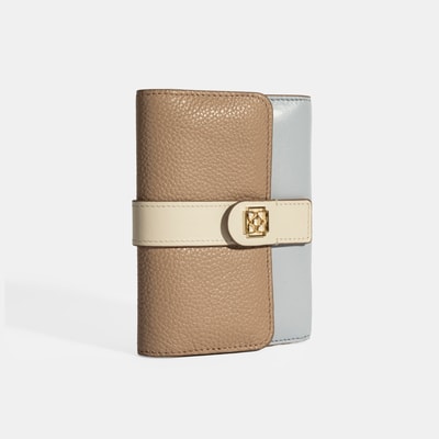 Kadın Vizon / Mavi Deri Cüzdan