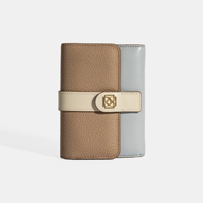 Kadın Vizon / Mavi Deri Cüzdan