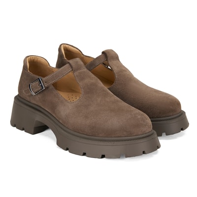 Kadın Vizon Süet Deri Günlük Ayakkabı