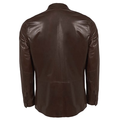 Kahve Anatole Erkek Deri Ceket