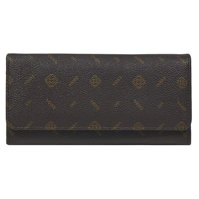 Kahve Belle Monogram Kadın Cüzdan