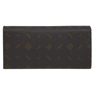 Kahve Belle Monogram Kadın Cüzdan