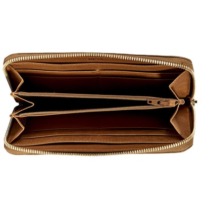 Kahve Bibiana Kadın Deri Cüzdan