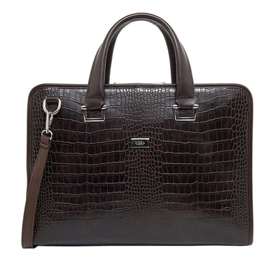 Kahve Camellia Kadın Evrak Çantası