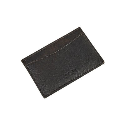 Kahve Dukinea Erkek Vintage Deri Kartlık