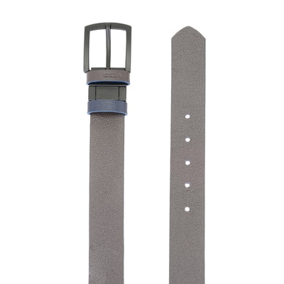 Kahve Erkek Çift Taraflı Spor Deri Kemer