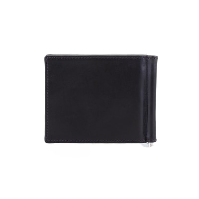 Kahve Erkek Para Klipsli Deri Cüzdan / Kartlık