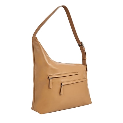 Kahve Eve Deri Omuz Askılı Çanta