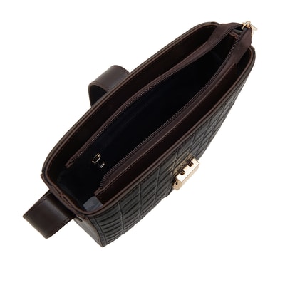 Kahve Herta Kadın Omuz Askılı Çanta