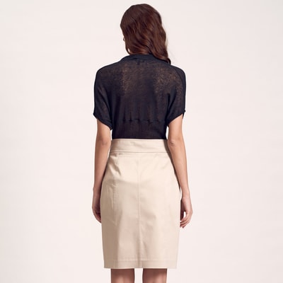 Kahve Kadın Kalem Etek