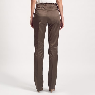 Kahve Klasik Kadın Pantolon