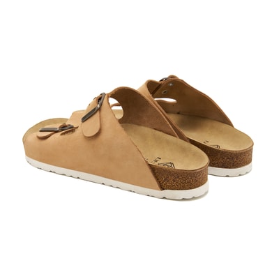 Kahve Majori Kadın Deri Terlik