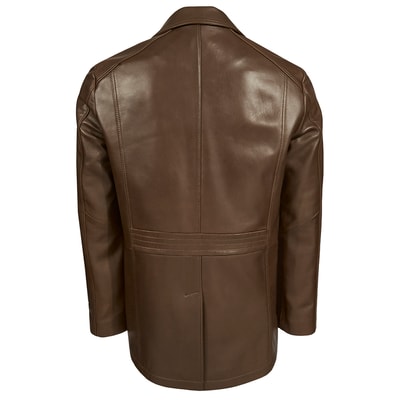 Kahve Miguel Erkek Deri Kaban