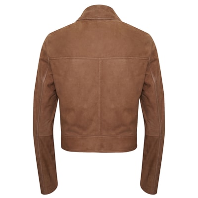 Kahve Nena Kadın Süet Ceket