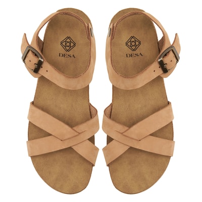 Kahve Pansy Kadın Sandalet