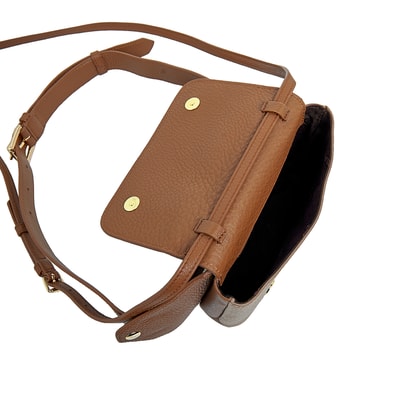 Kahve Rose Kadın Deri Bel Çantası