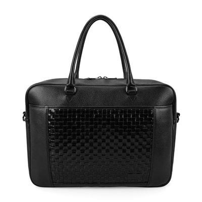 Kaiden Siyah Erkek Deri Evrak Çantası