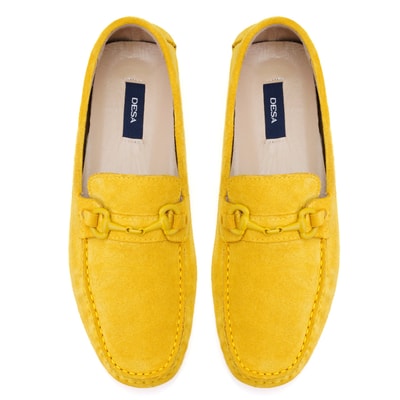 Kaiya Sarı Erkek Günlük Süet Deri Ayakkabı